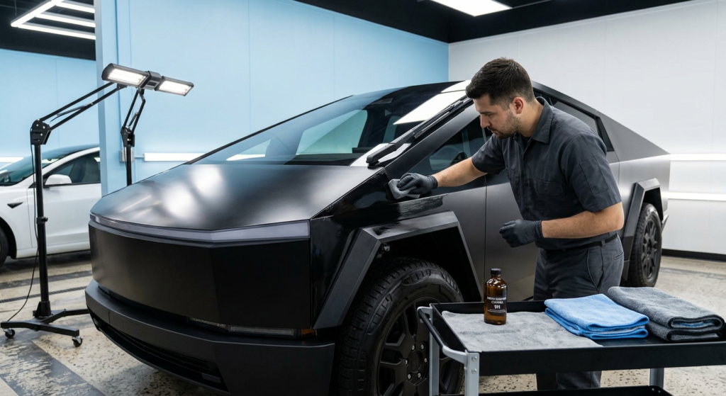 The Cost Of Cybertruck Ceramic Coating In Miami-Dade County, Fl | 305 Auto Customs