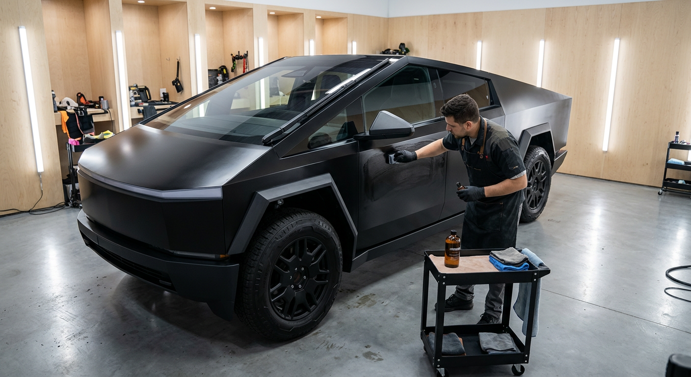 The Cost of Cybertruck Ceramic Coating in Miami-Dade County, FL | 305 Auto Customs