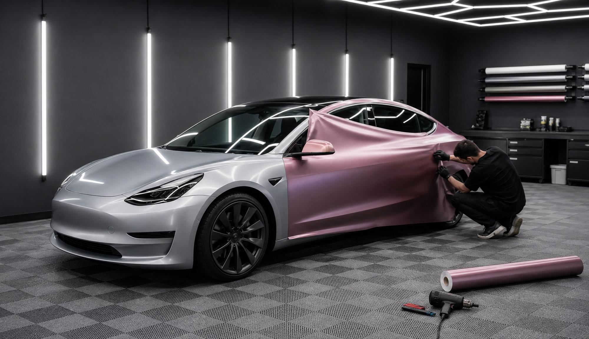 Transform Your Model 3 with a Color Change Wrap in Broward County, FL | 305 Auto Customs