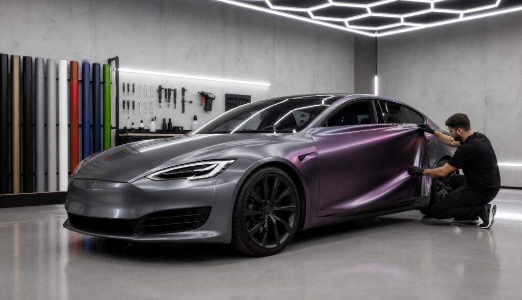Upgrading Your Ev With Tesla Wraps, Color Ppf, And Ceramic Coating In Broward County, Fl | 305 Auto Customs