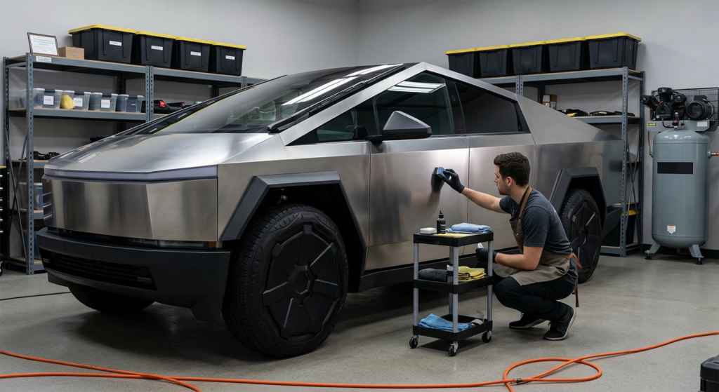 Cybertruck Ceramic Coating Benefits For Davie, Fl Owners | 305 Auto Customs
