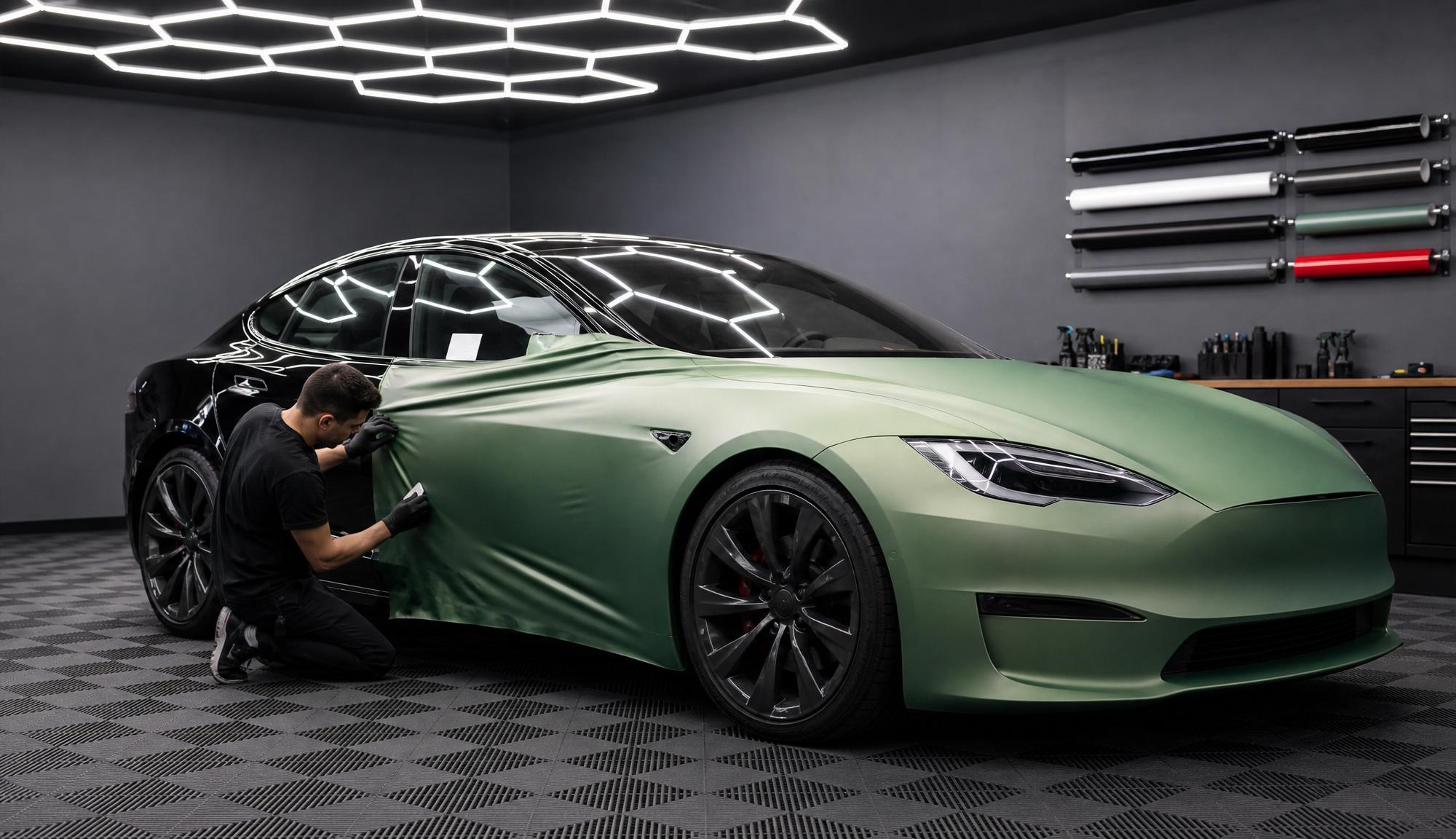 Maintenance Tips for Your Tesla Vinyl Wrap in Broward County, FL | 305 Auto Customs