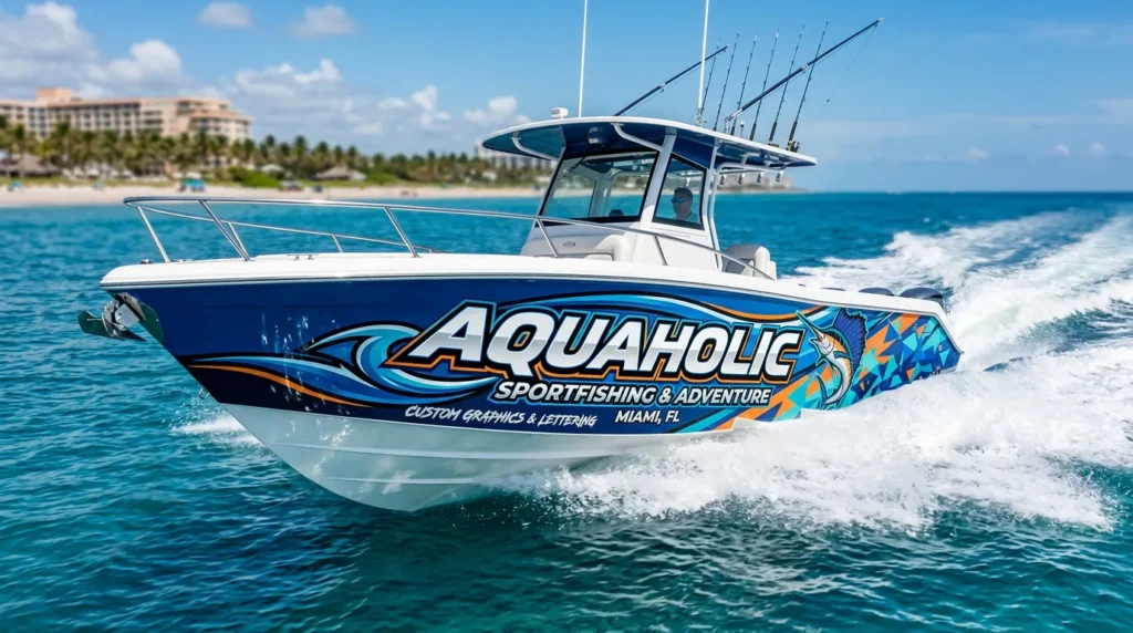 Boat Graphics &Amp; Lettering For South Florida Vessels Davie, Fl, Broward County, Fl &Amp; Miami-Dade County, Fl | En30Rw Oxkuotxio4Ce 7 Spixklso