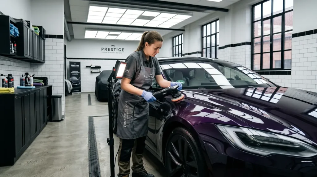 Tesla Paint Restoration In Miami: Correcting Swirls Before Coating Davie, Fl, Broward County, Fl &Amp; Miami-Dade County, Fl | G1M8Hhy4Gmha1Fzmi Utt K5Bauins